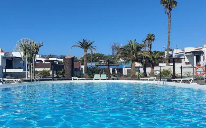 Sunny Bungalow With Garden #1 Maspalomas  Luaran gambar