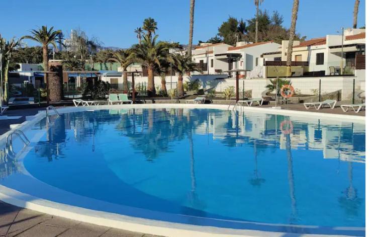 Sunny Bungalow With Garden #1 Maspalomas  Luaran gambar