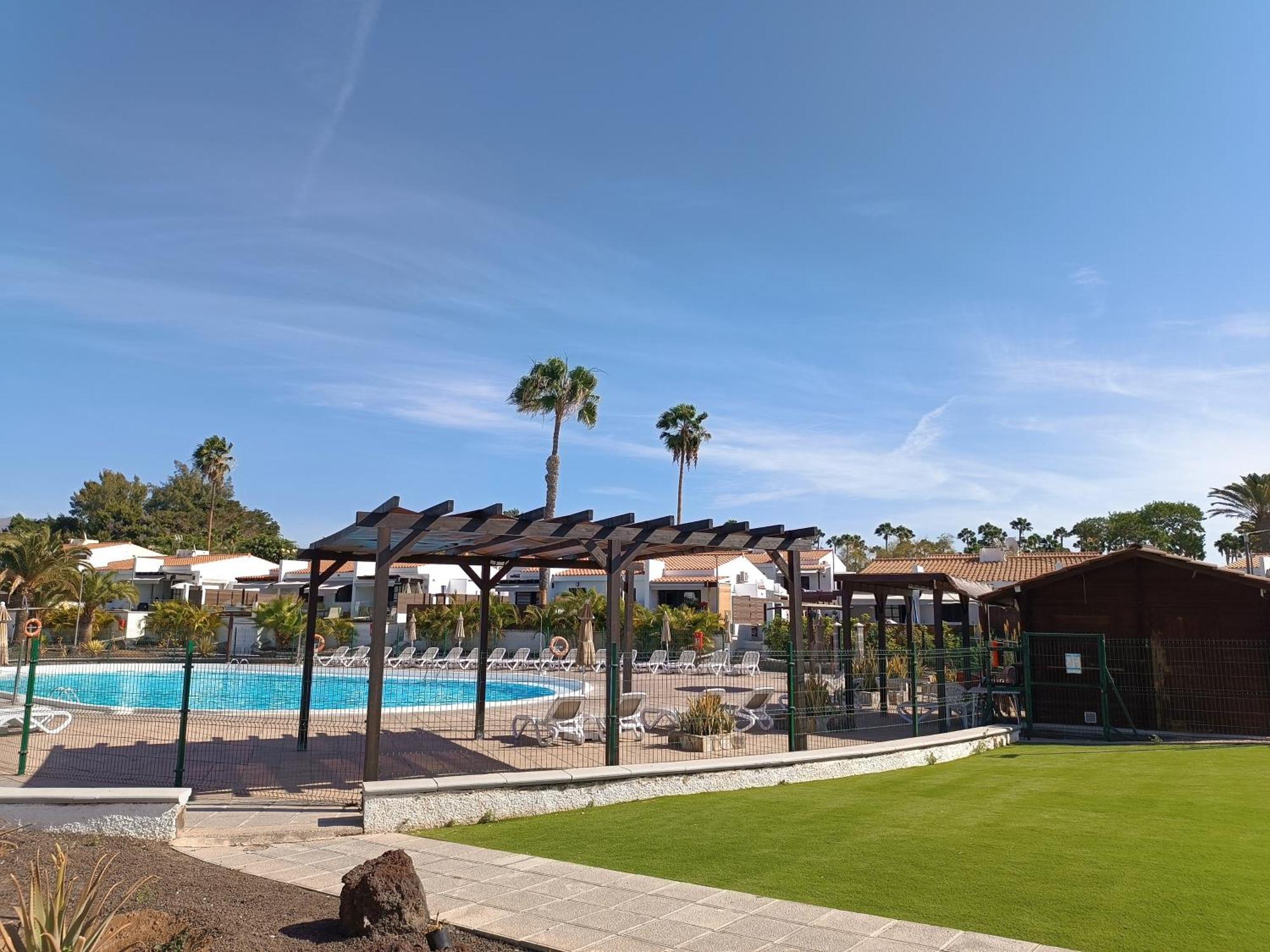 Sunny Bungalow With Garden #1 Maspalomas  Luaran gambar