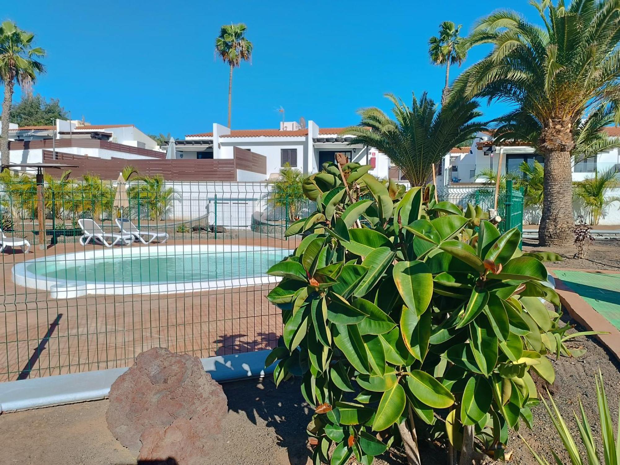 Sunny Bungalow With Garden #1 Maspalomas  Luaran gambar